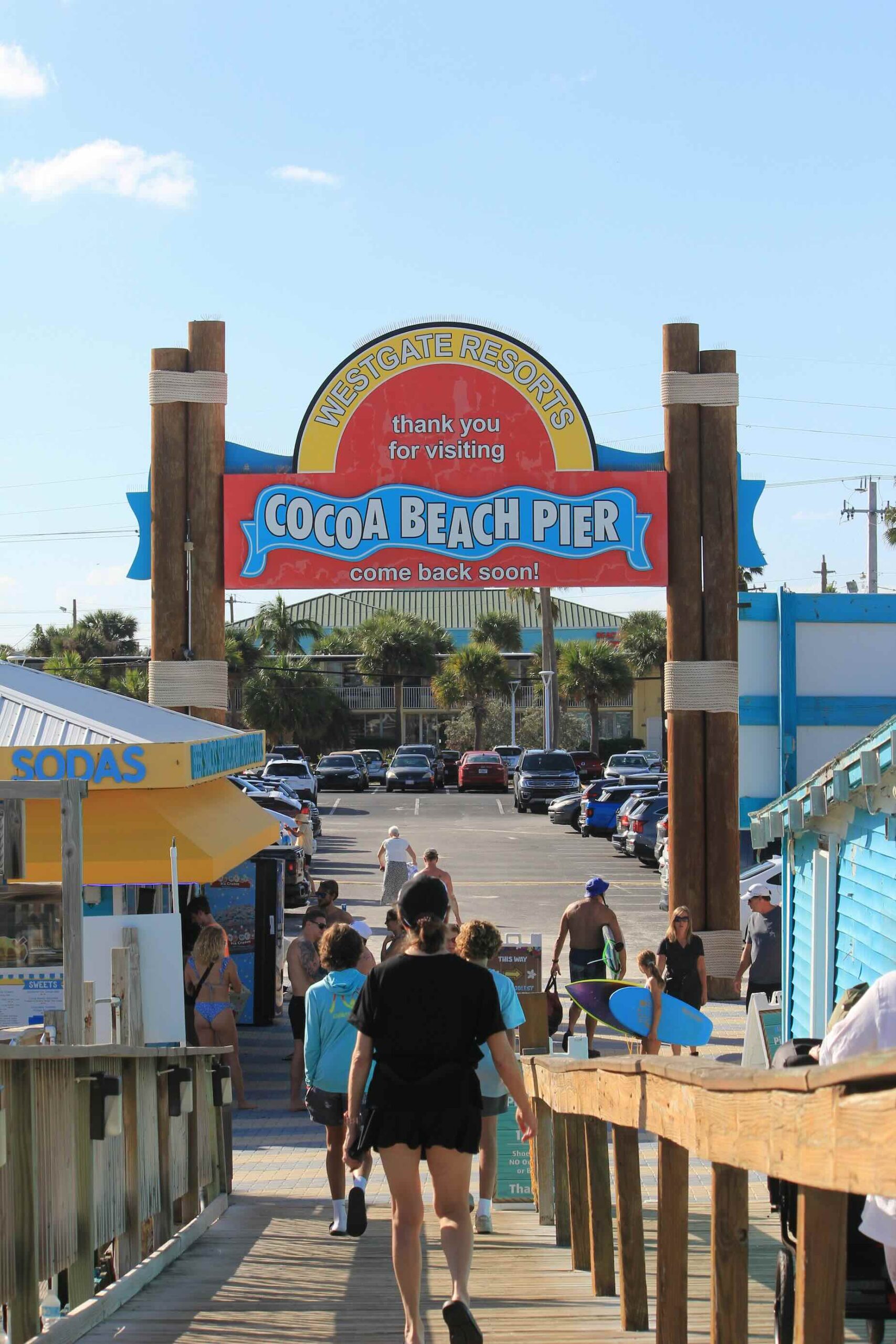 Cocoa Beach Pier Florida