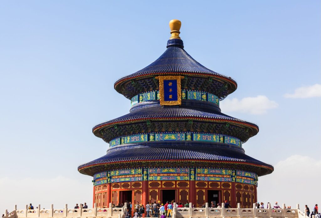 De Temple of Heaven een bezienswaardigheid tijdens een vakantie naar Beijing