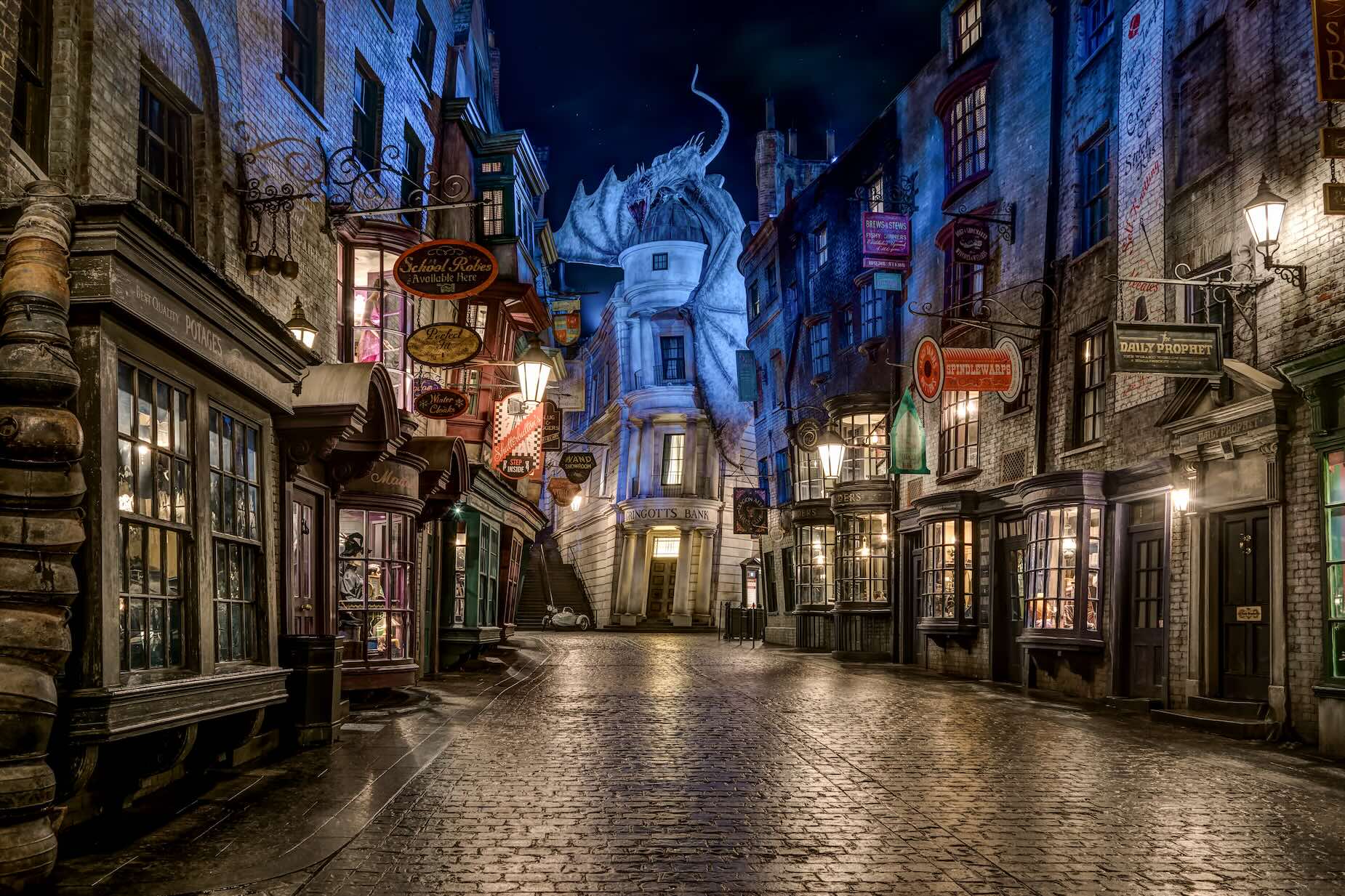 Universal Orlando Harry Potter reis Diagon Alley