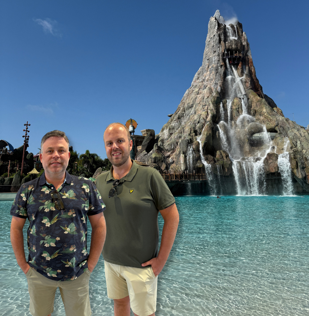 Discover Universal's Volcano Bay water park during a 15-day trip to Orlando