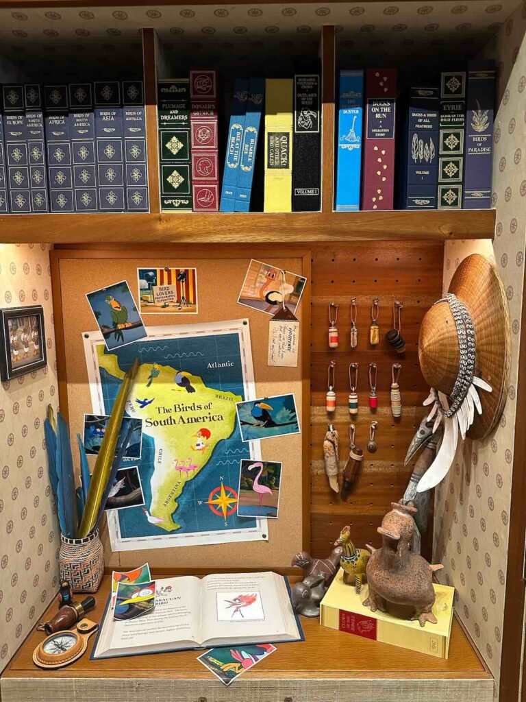 Explorers Lodge theming, one of the Hong Kong Disneyland Resort Hotel