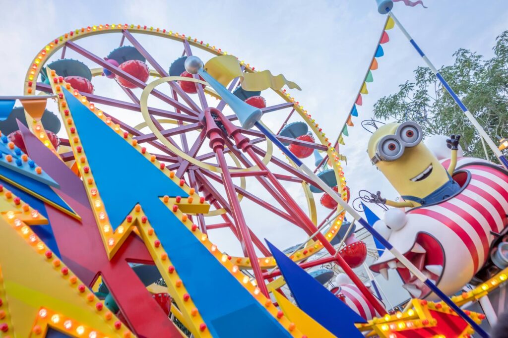 Minion Parade during a visit to Universal Studios Beijing