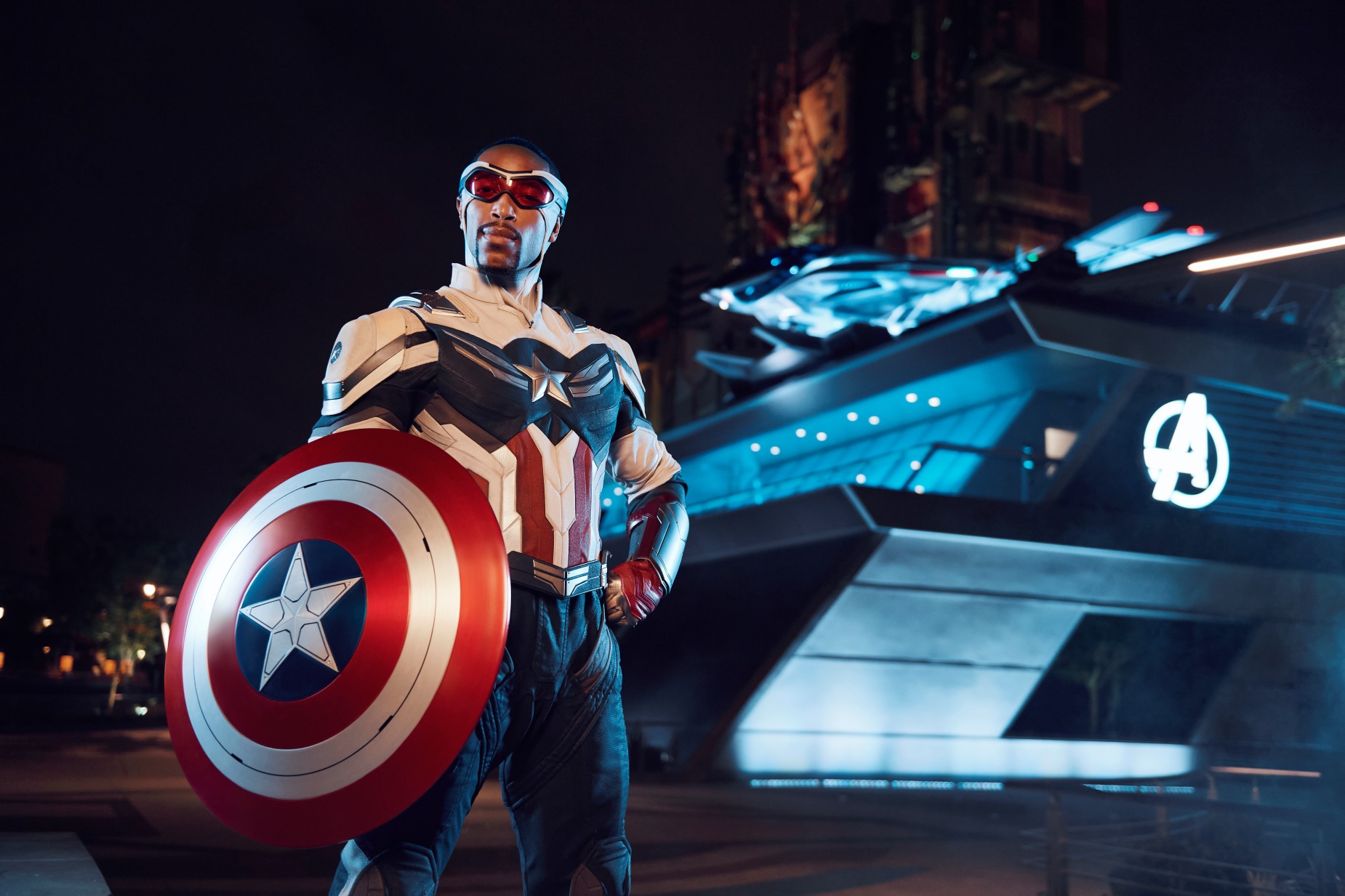 Disneyland Anaheim Mavel, Avenger Campus during a Disney visit