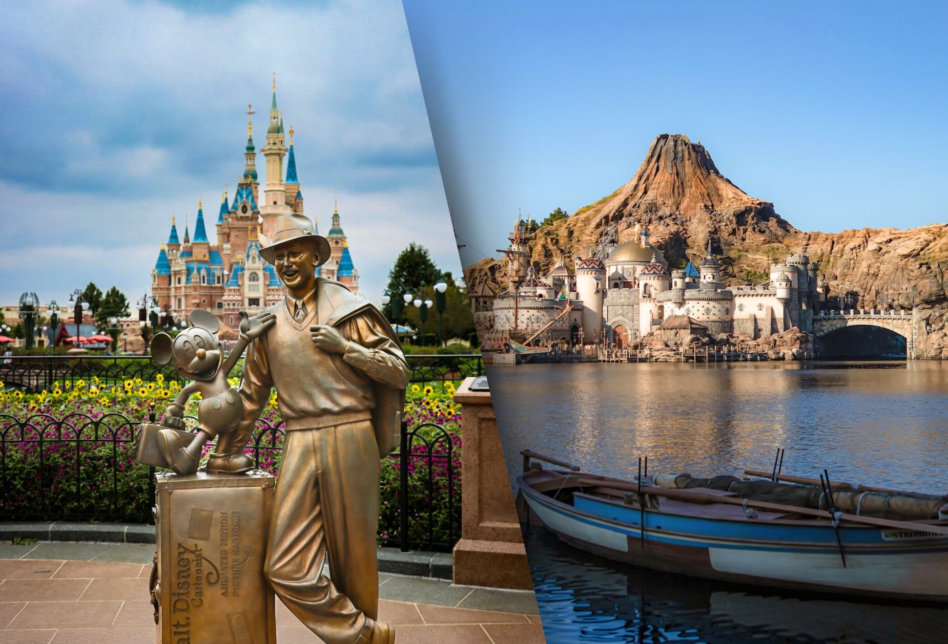 Disney's four parks in Asia, on vacation with Florivida