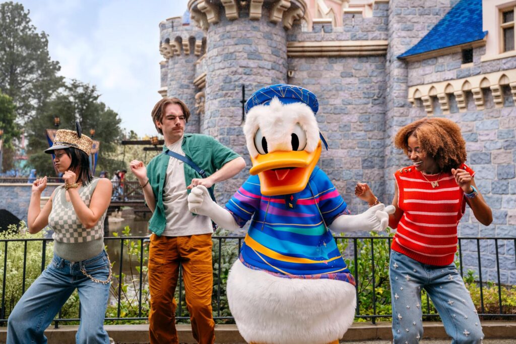 Donald Duck For Castle Disneyland Anaheim