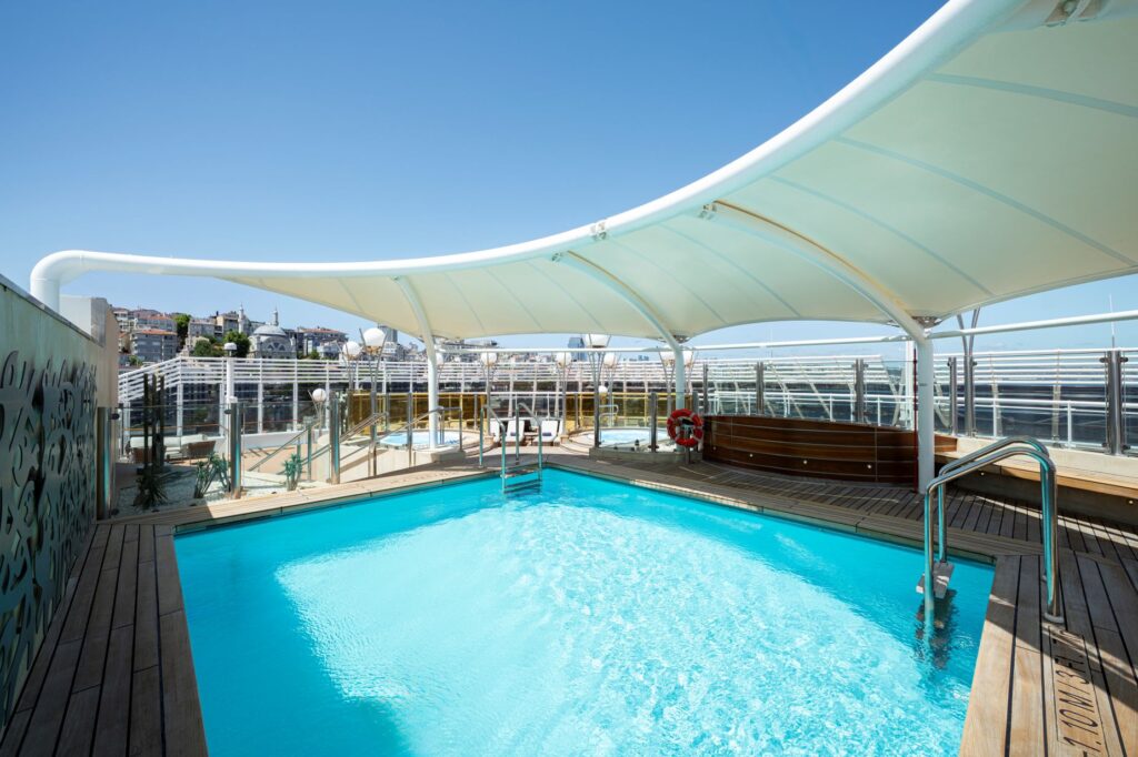 The One Pool of the MSC Yacht Club