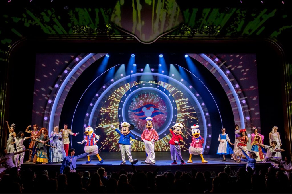 Show op de Disney Destiny