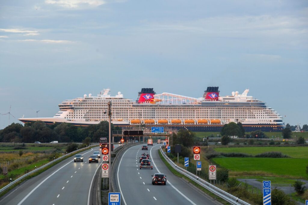 De Disney Destiny op weg naar Fort Lauderdale