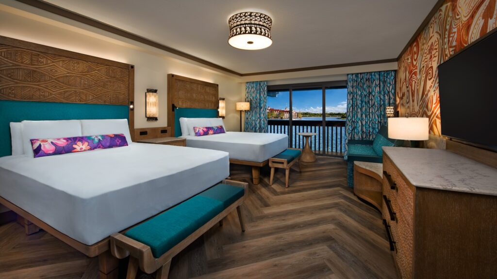 Polynesian room, a Walt Disney World Resort