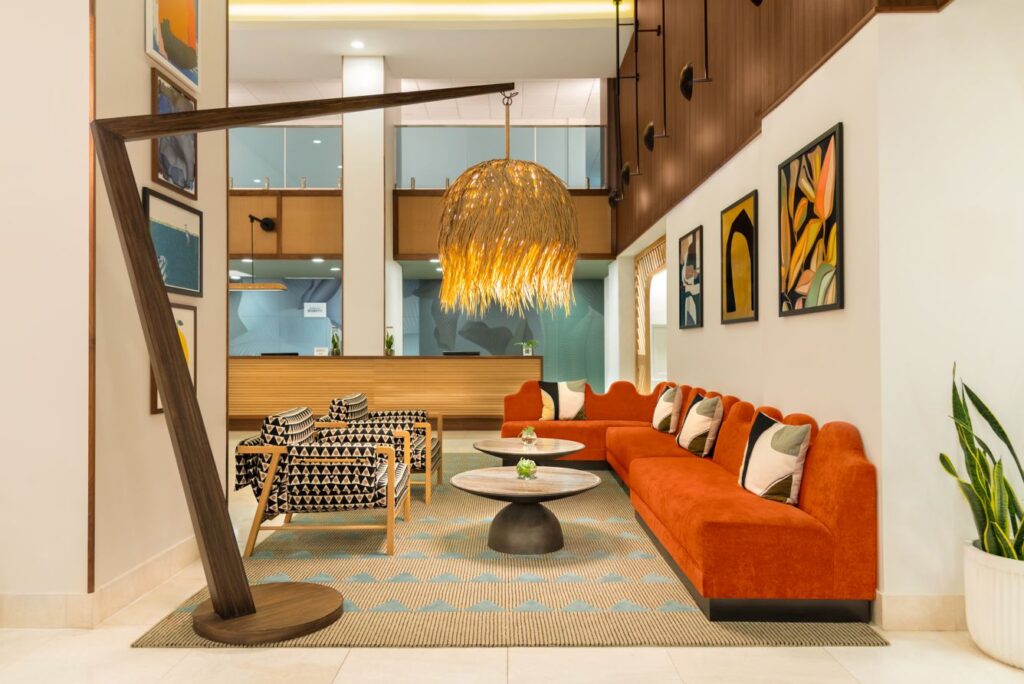 Renaissance Orlando Resort & Spa lobby and reception