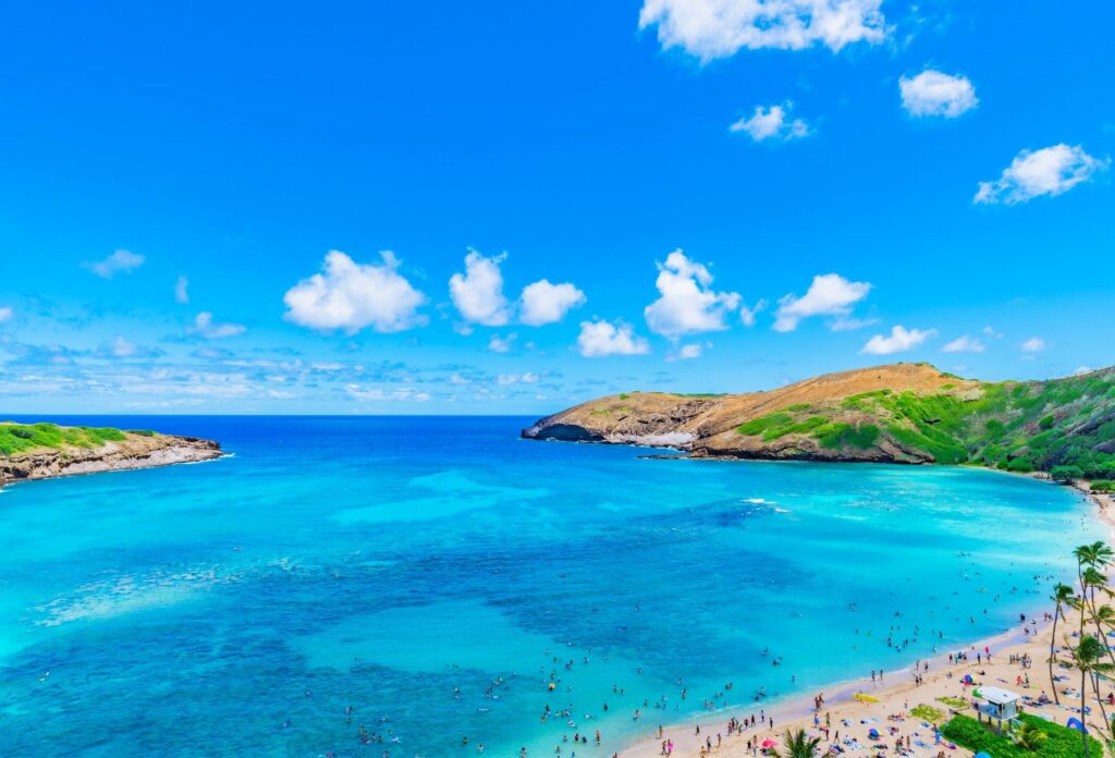 Hanauma Bay in Hawaii