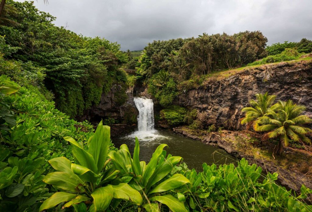 Waterfall in Hawaii