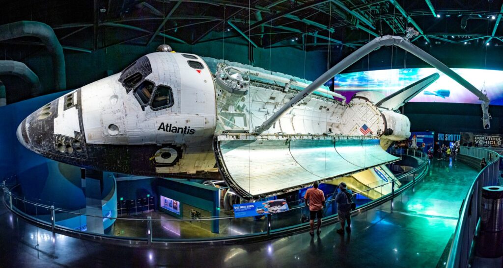 Rocket at the Kennedy Space Center