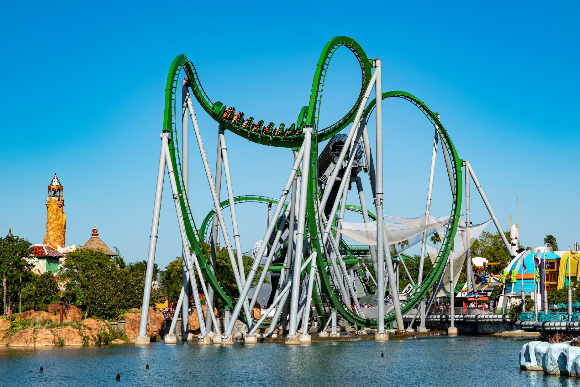 Universal Orlando Resort, one of the theme parks in Orlando, the theme park capital