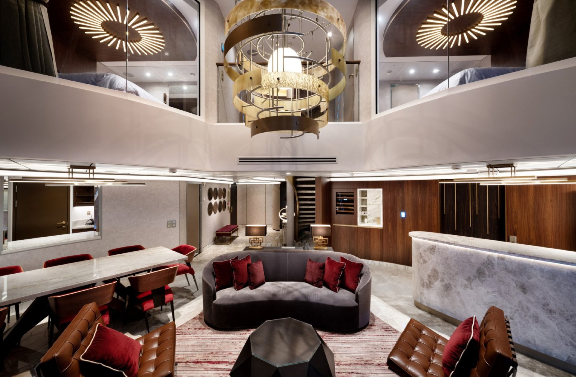 Tower Suite van de Disney Cruise Line op de Disney Destiny