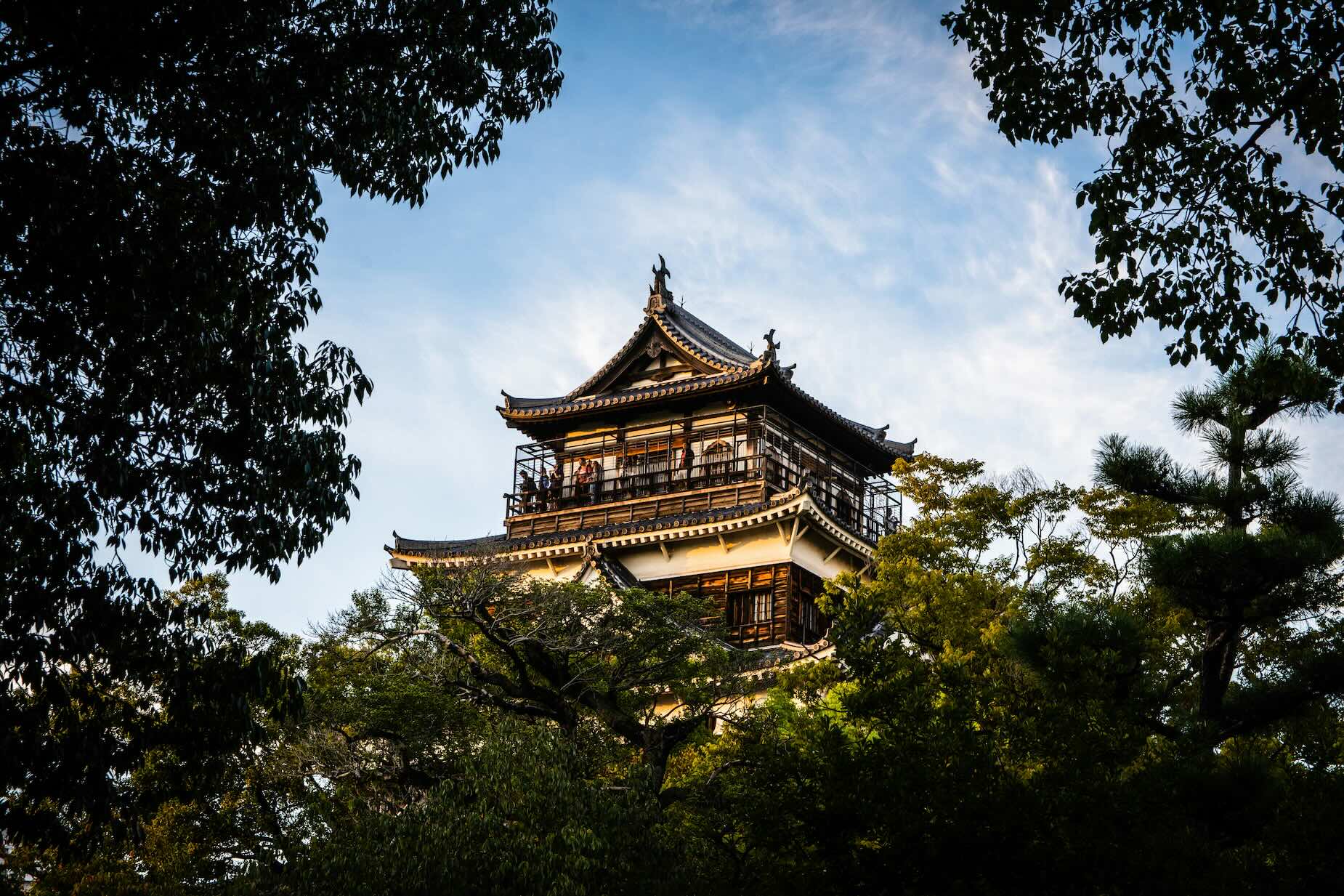 Hiroshima Castle, sights in Japan