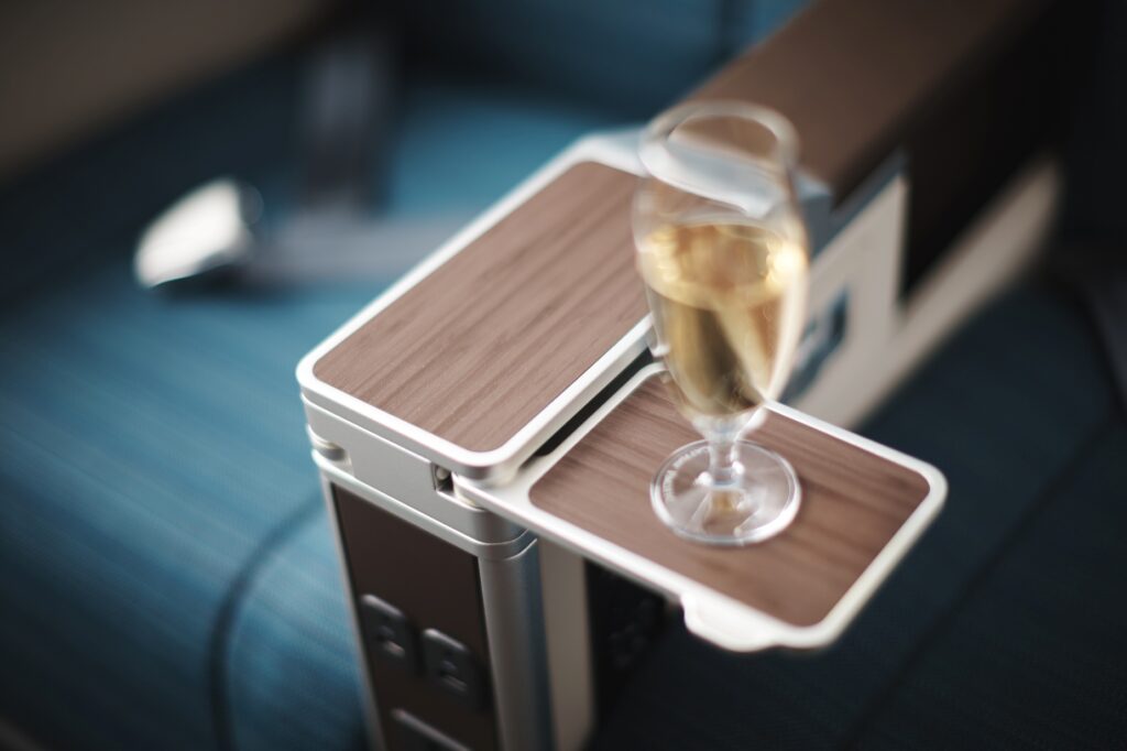 Extra service: Premium Economy Cathay Pacific