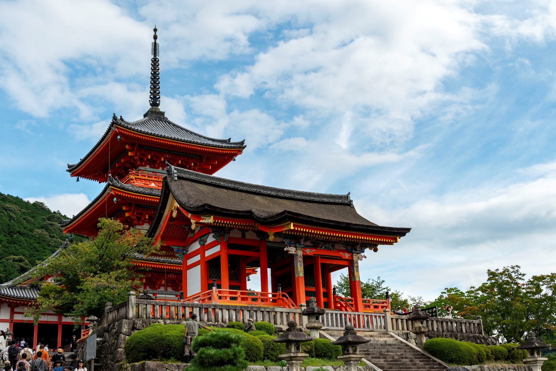 Kyoto temple, one of many things to do in Japan