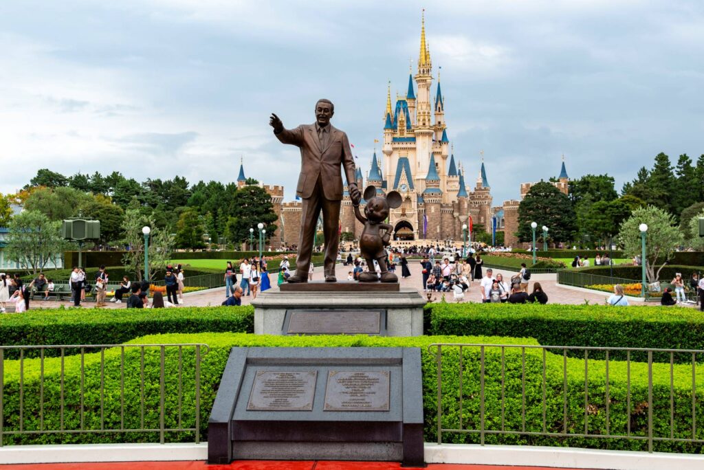Tokyo Disneyland Resort tijdens een reis naar Japan