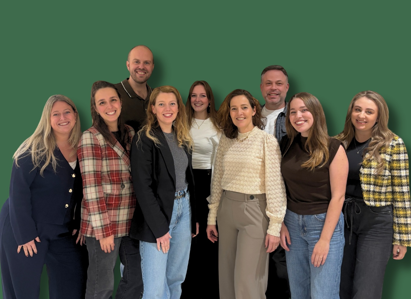 Teamfoto Florivida, ons team 2025