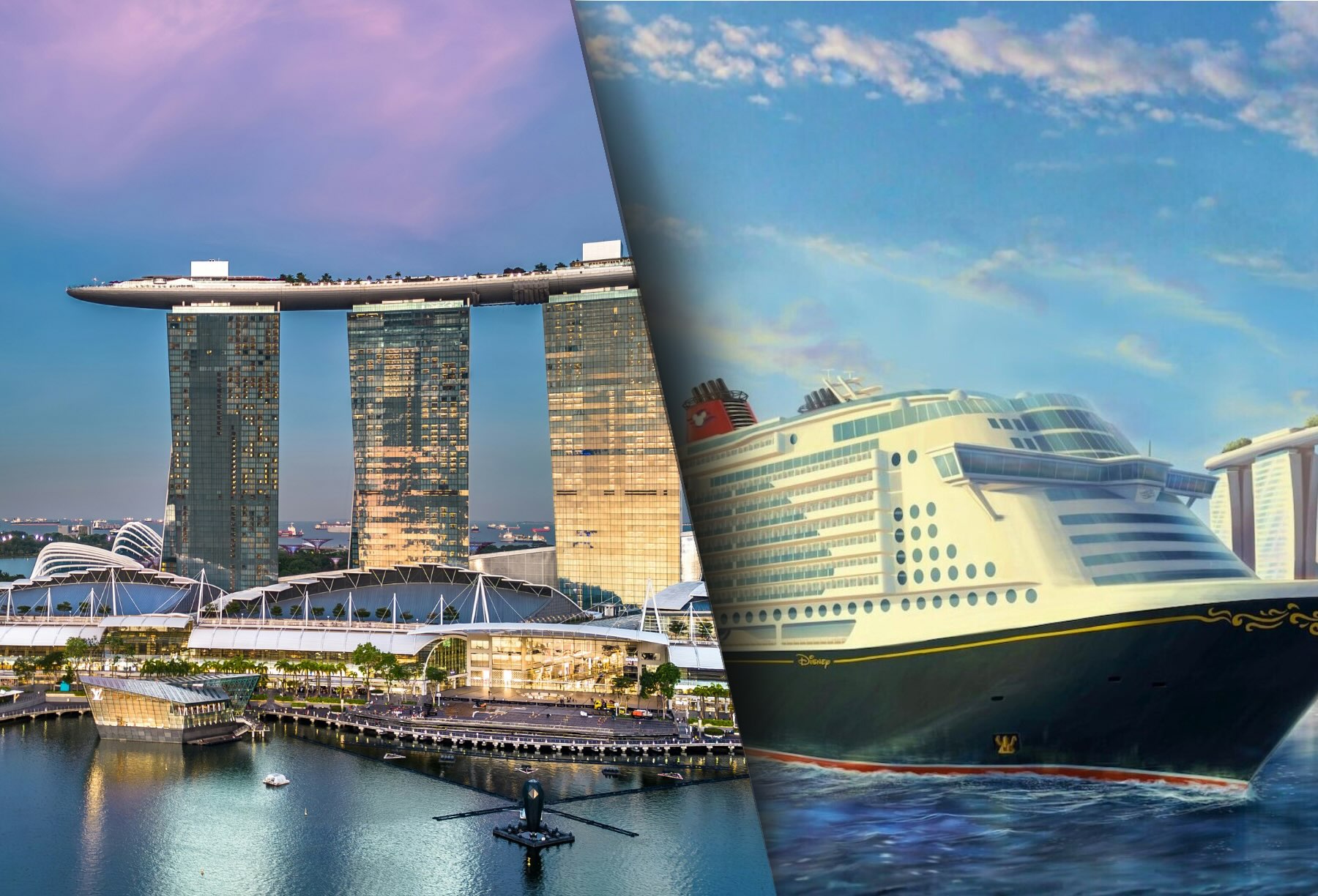 Disney Adventure combined with Singapore and Hong Kong