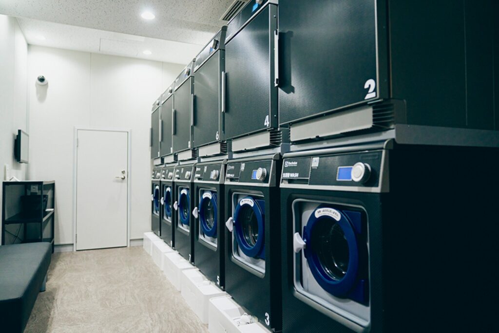Laundry room in Kyoto