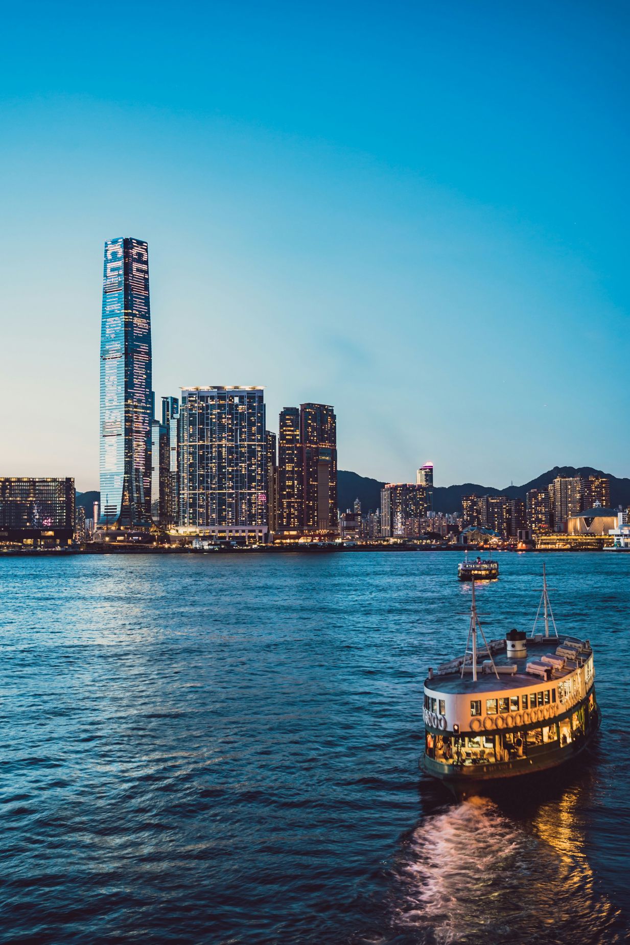Victoria Harbour in Hong Kong during your vacation through Asia