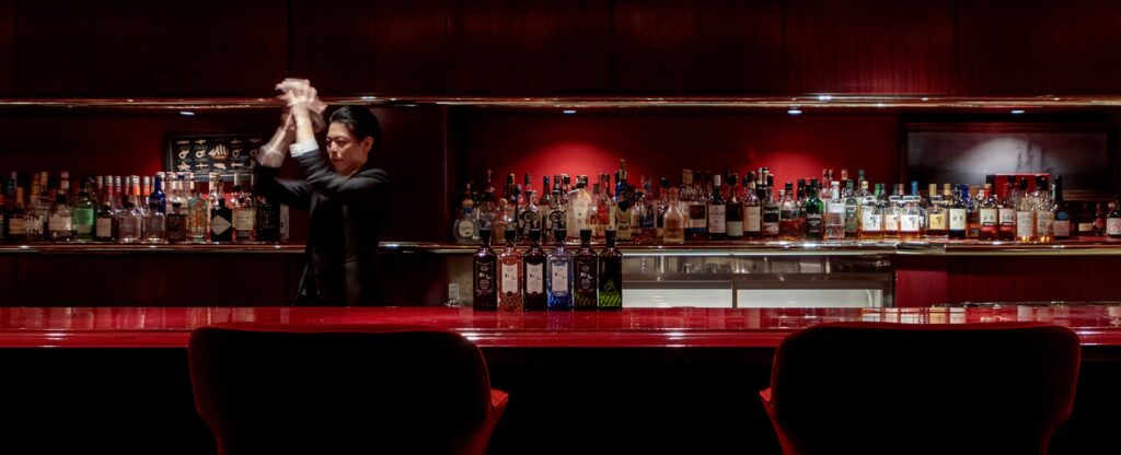 Cocktail bar with premium cocktails in Hiroshima at Hotel Granvia
