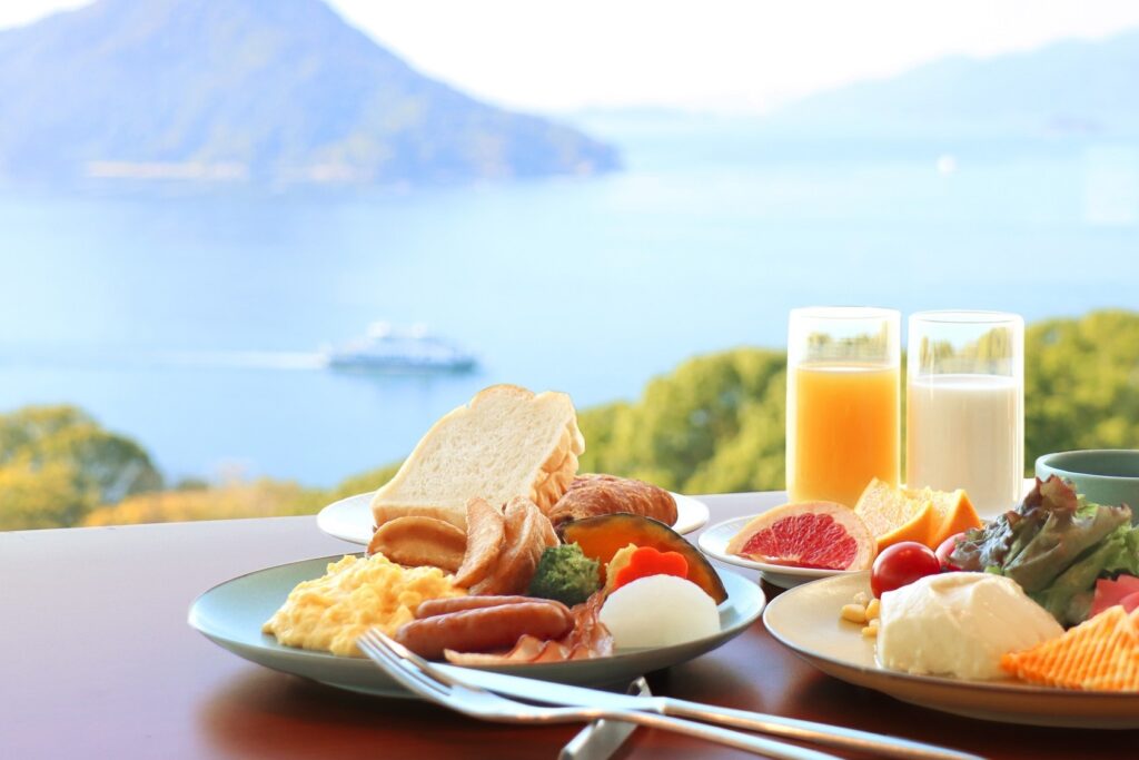 Breakfast at Grand Prince Hotel Hiroshima