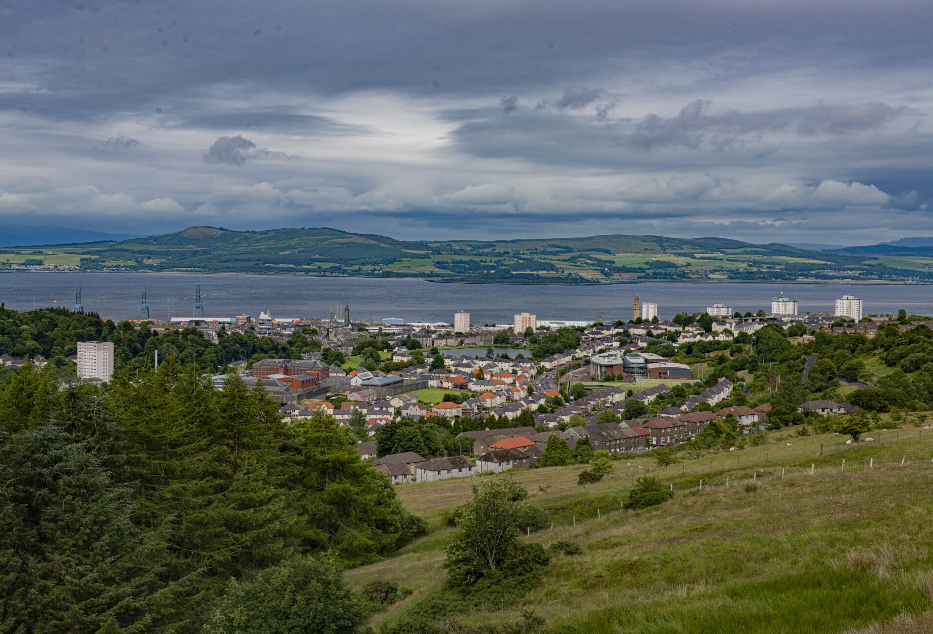 Greenock Schotland foto Disney Dream cruise Britse Eilanden