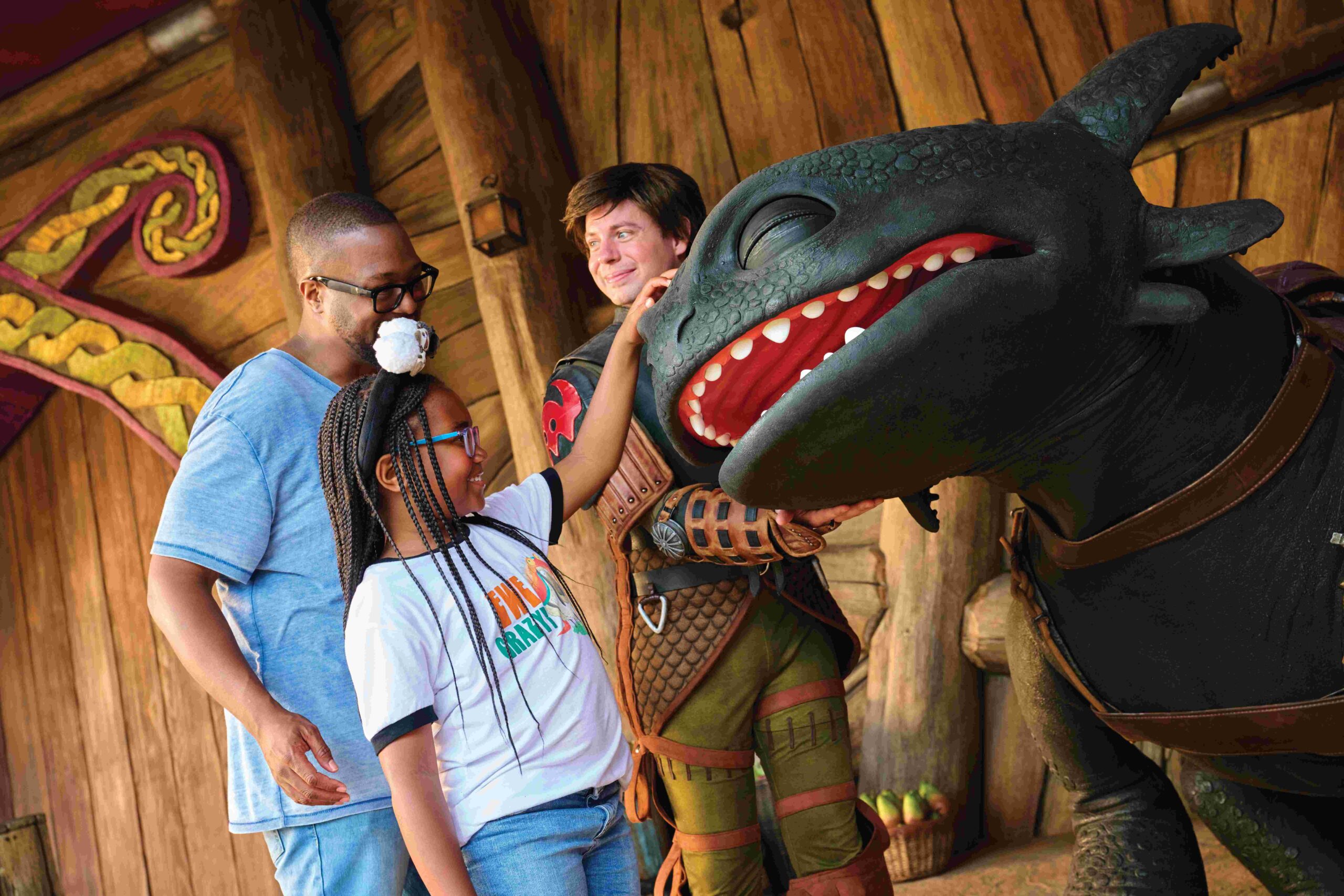 Toothless Meet and Greet at Universal Epic Universe How to tame a dragon