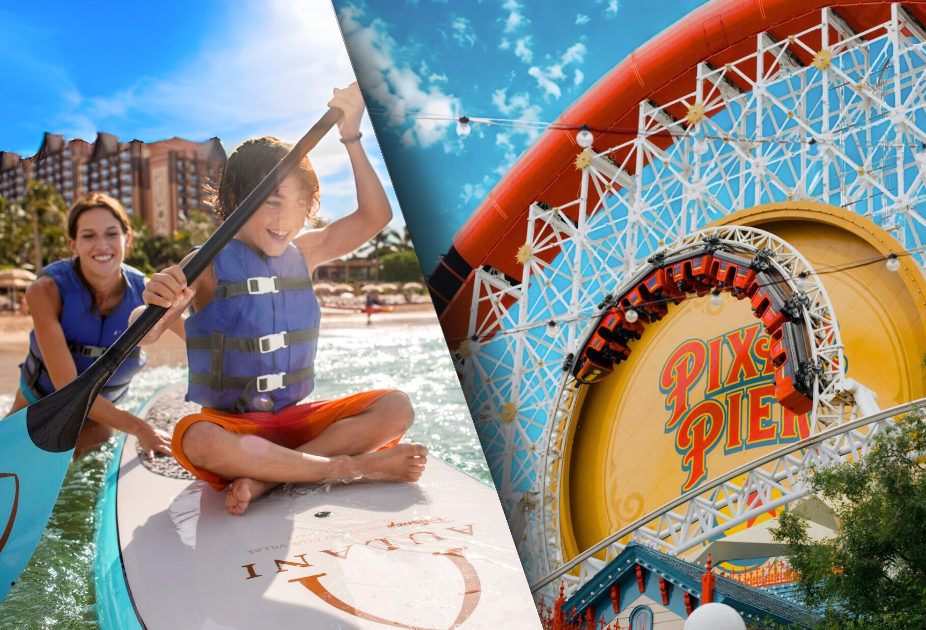 Los Angeles and Disney Aulani Luxury vacation, combination trip