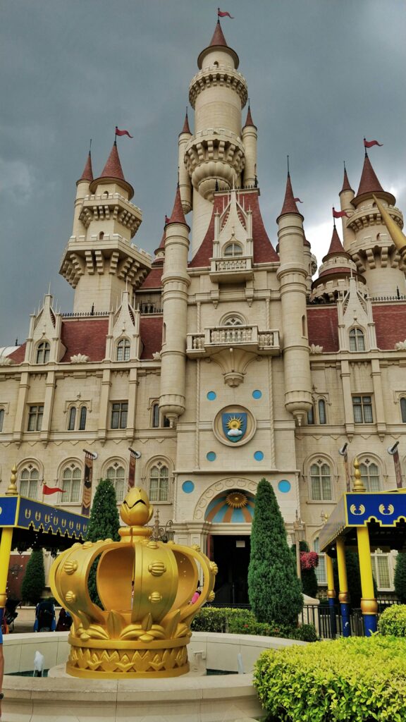 The Far Far Away Castle Universal Studios Singapore