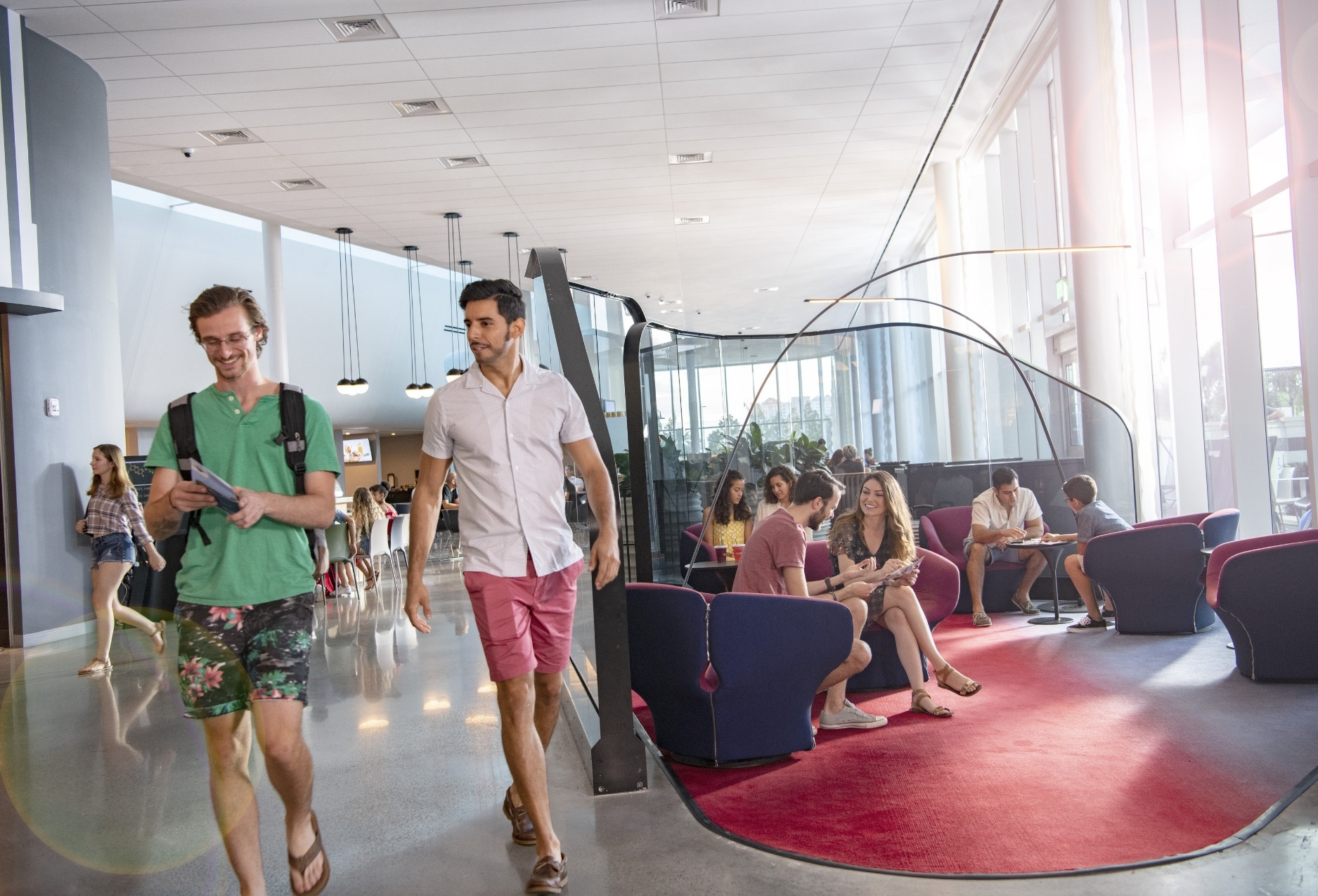 Lobby of Universal Aventura Hotel in Orlando
