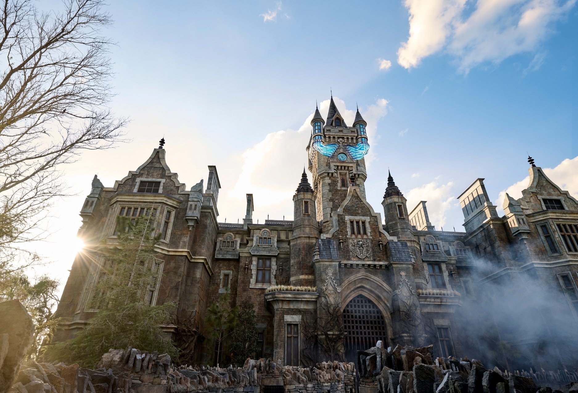 Dark Universe castle of Frankenstein at Universal Orlando Resort