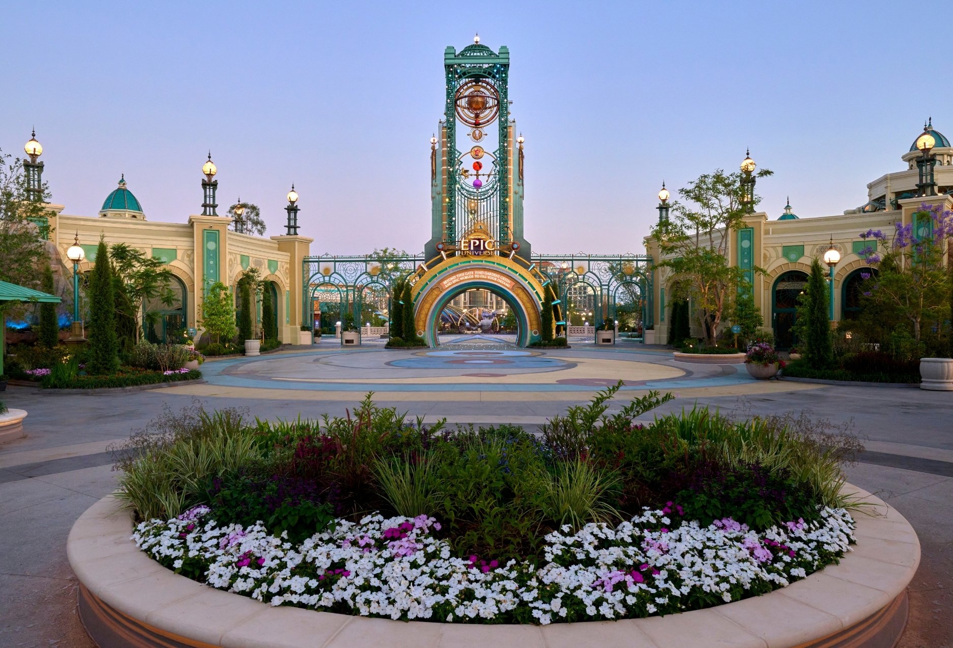 Universal Epic Universe Portal entrance during your vacation to orlando