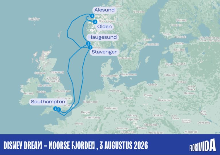 Route Disney Dream Aug. 3 CRU027