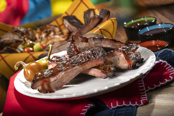 Spareribs Roundup Rodeo Restaurant