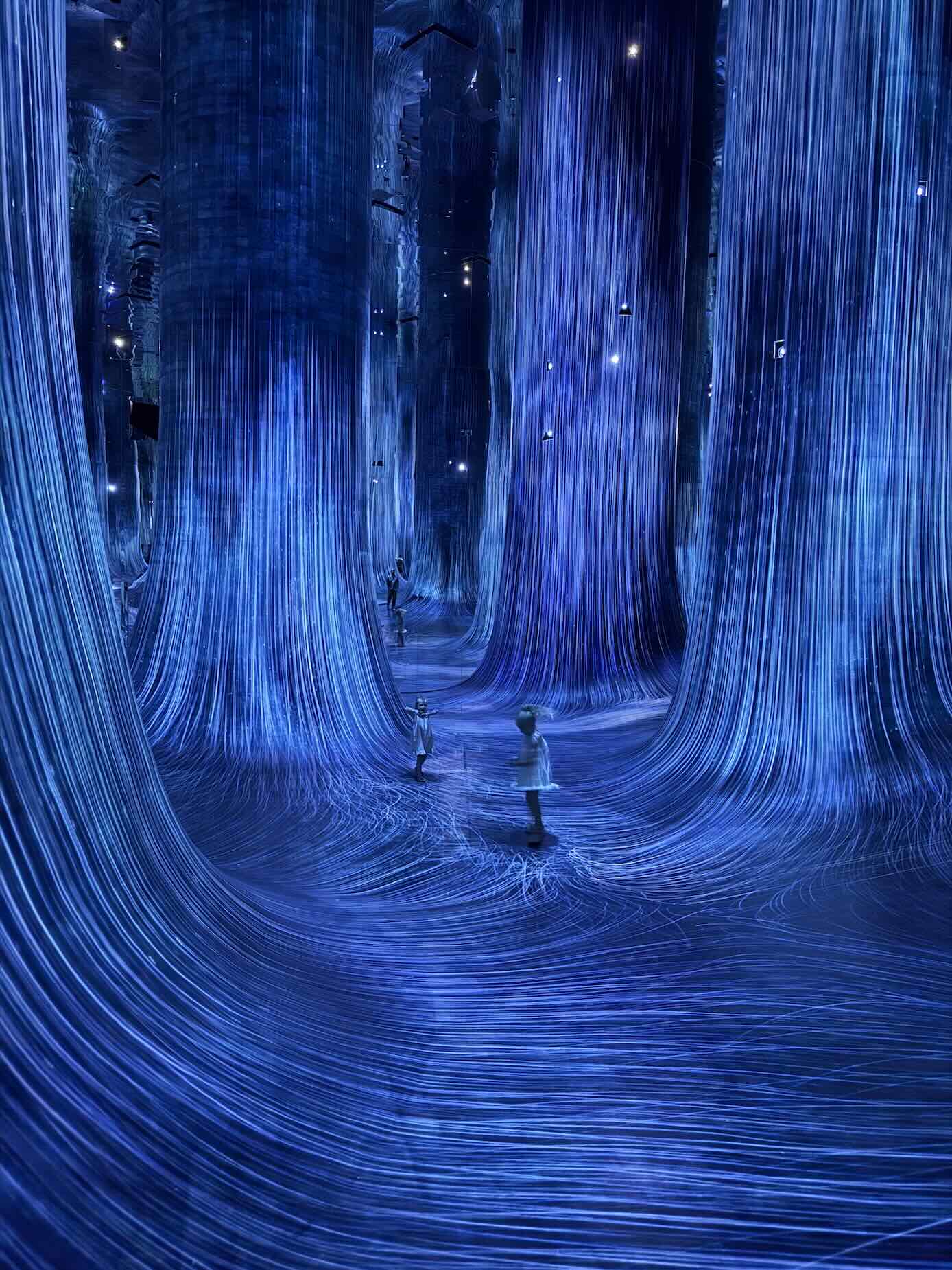 Teamlab Museum in Abu Dhabi met interactieve elementen