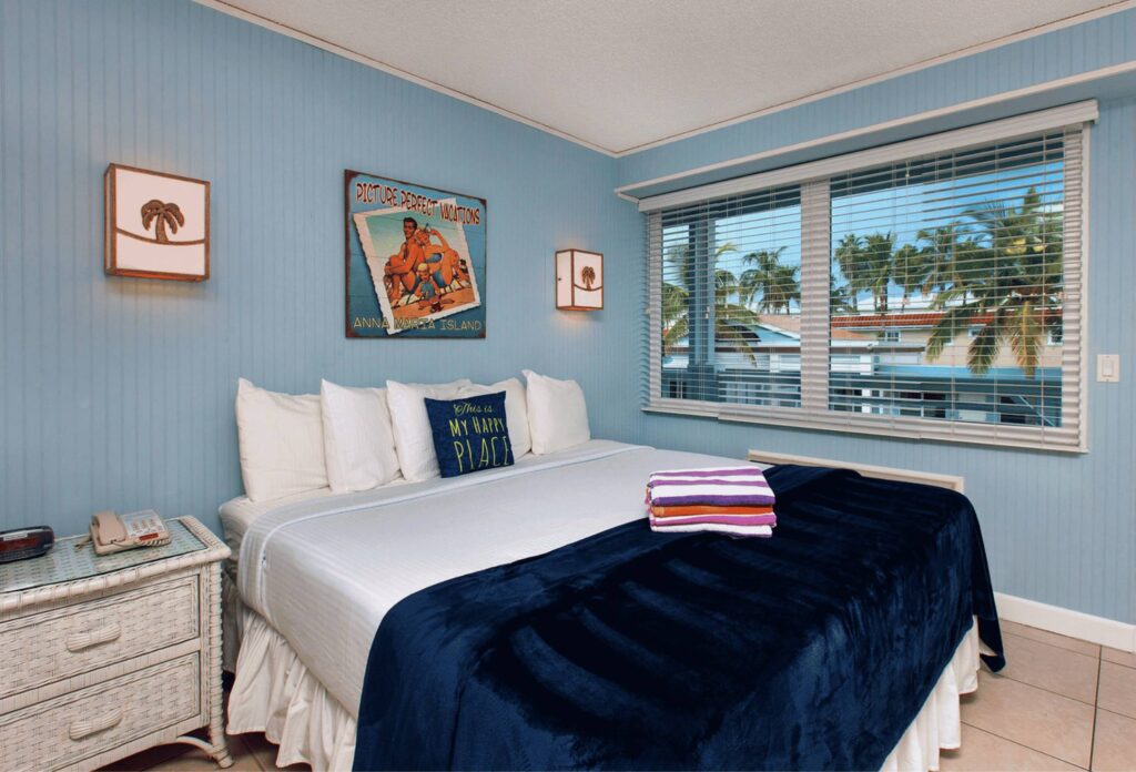 Silver Surf slaapkamer hotel Bradenton Florida